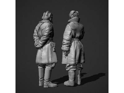 Soviet Tank Officers In Sheepskin Coat Set - image 2