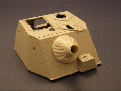 Sturmpanzer Iv Mantlet With Canvas Cover - image 1