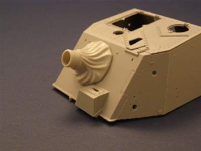 Sturmpanzer Iv Mantlet With Canvas Cover - image 3