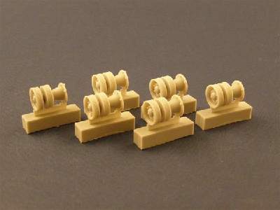 Burn Out Return Rollers For Kv I/Ii Tanks - image 1