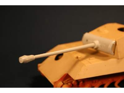 Kwk42/L71 Barrel With Canvas Cover For Panther Tank - image 2