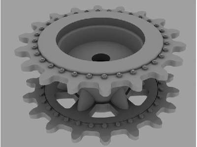Drive Wheels For Panther / Jagdpanther (Final Model) - image 1