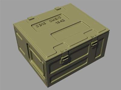 C216 British Ammo Boxes (40mm Bofors Aa Gun) - image 3