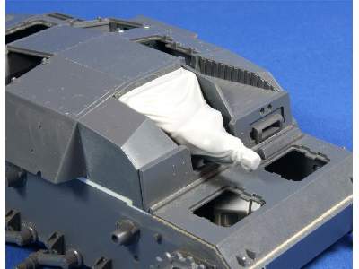 Mantlet With Canvas Cover For Stug Iii B - image 2