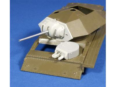 Mantlet & Mg Turret For Crusader I/Ii Tanks - image 3
