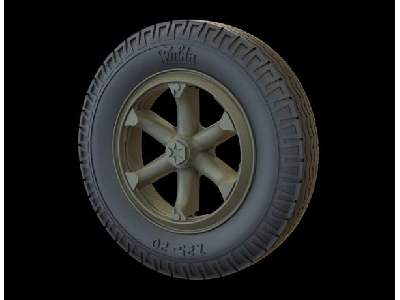 Road Wheels For Henschel 33 (Commercial Pattern) - image 1