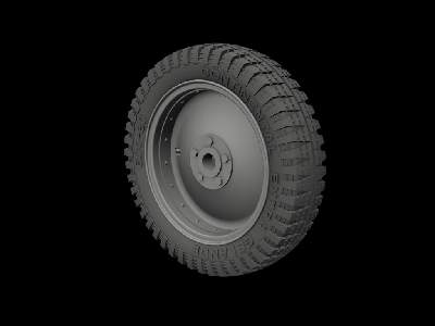 Road Wheels For Flak/Nebelwerfer Trailers (Gelande Pattern) - image 4