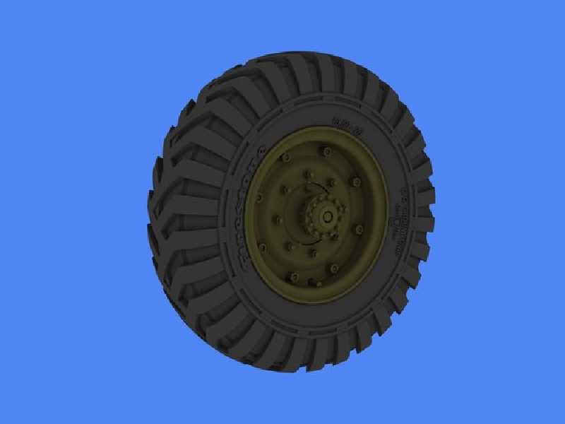 Humber Mk Iv Ac Road Wheels (Firestone) - image 1