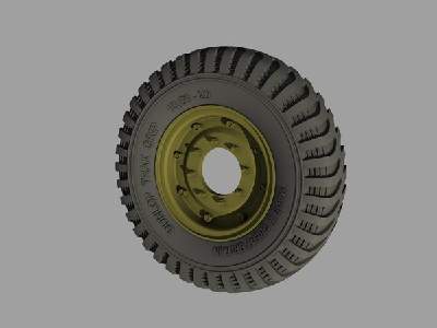 Humber Mk Iv Ac Road Wheels (Dunlop) - image 1