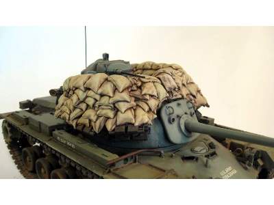 Sand Armor & Wood Screens For M48 Tanks - image 2