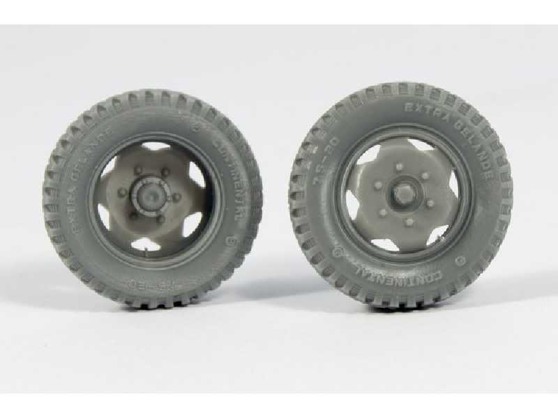 Mercedes 1500 Late 6 Holes Road Wheels (Gelande Pattern) - image 1