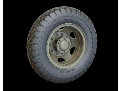 White 666 Road Wheels (Goodyear - image 2