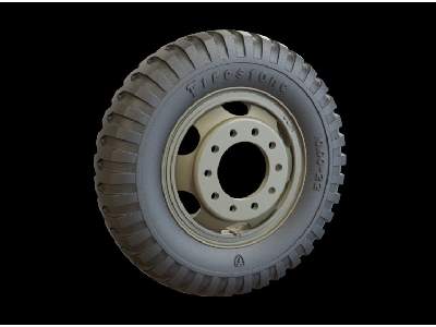 White 666 Road Wheels (Goodyear - image 3