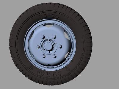 Opel Blitz Road Wheels Early (Commercial Pattern - image 1