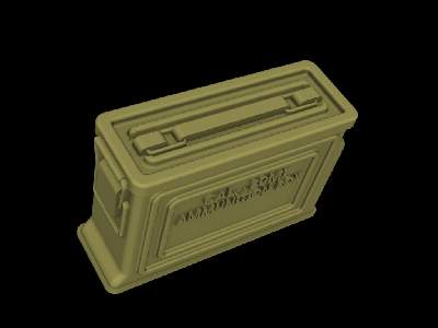 US Ammo Boxes For 0,3 Ammo (Metal Patern) - image 3