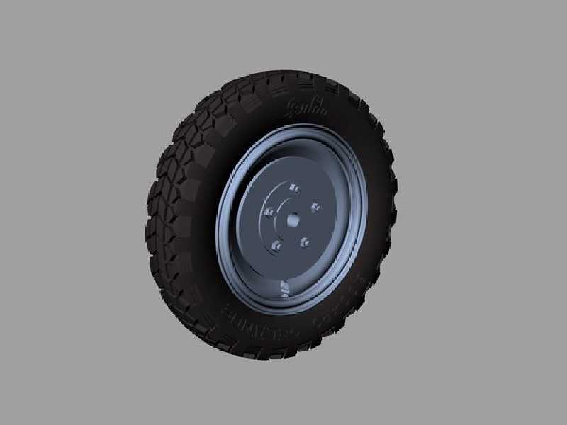 Kfz.13 Road Wheels (Early Pattern) - image 1