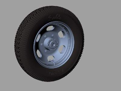 Steyr 1500 Road Wheels (Commercial Pattern) - image 2