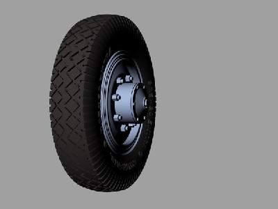 M-35 Adgz-daimler Road Wheels (Continental) - image 1