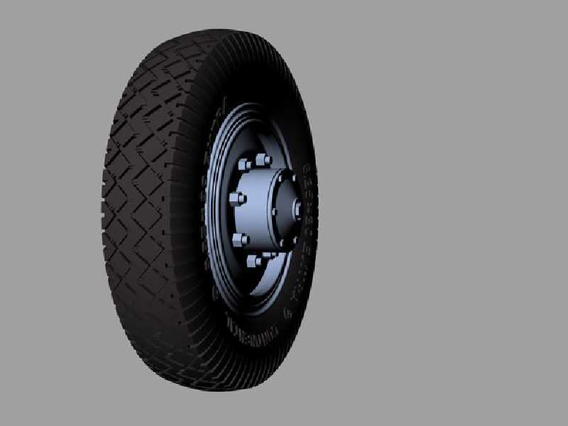 M-35 Adgz-daimler Road Wheels (Continental) - image 1