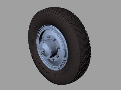 M-35 Adgz-daimler Road Wheels (Continental) - image 2