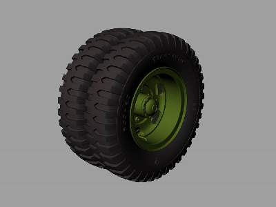 M35&m109 Trucks Road Wheels (Firestone) - image 2