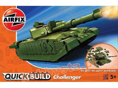 QUICK BUILD Challenger Tank  - image 1