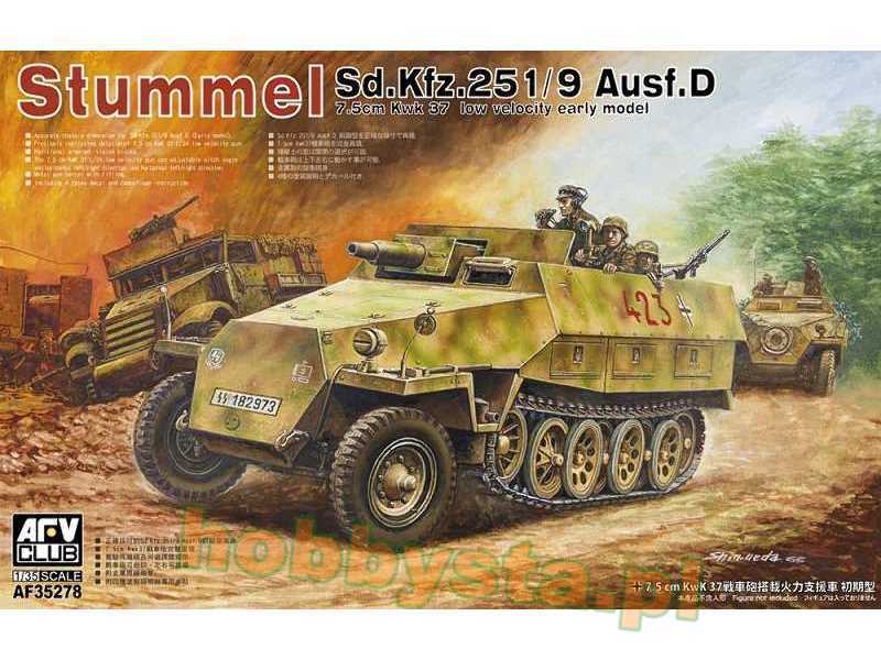 Sd.Kfz. 251/9 Ausf. D Stummel early type - image 1 Sd.Kfz. 251/9 Ausf. D Stummel early type - image 1
