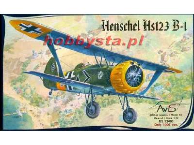 Henschel HS-123 B-1 German dive bomber - image 1
