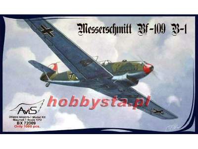 Messerschmitt Bf-109 B-1 WWII German fighter - image 1