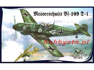 Messerschmitt Bf-109 D-1 WWII German fighter - image 1