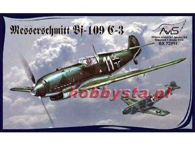 Niemiecki my?liwiec Messerschmitt Bf-109 C-3 - image 1