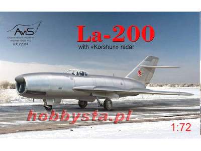 Lavochkin La-200 with Korshun radar  - image 1