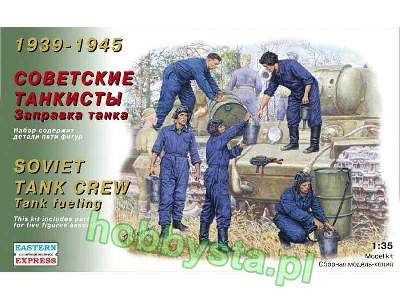 1939 - 1945 Soviet Tank Crew Tank Fueling - image 1