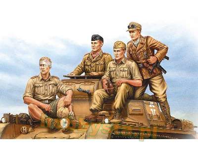 German Tropical Panzer Crew - image 1