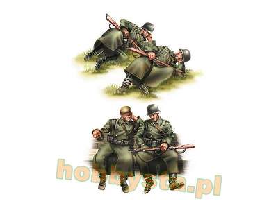 German Infantry-taking A Rest - image 1