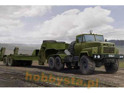 Russian Kraz-260b Tractor With Maz/chmzap-5247g Semitrailer - image 1