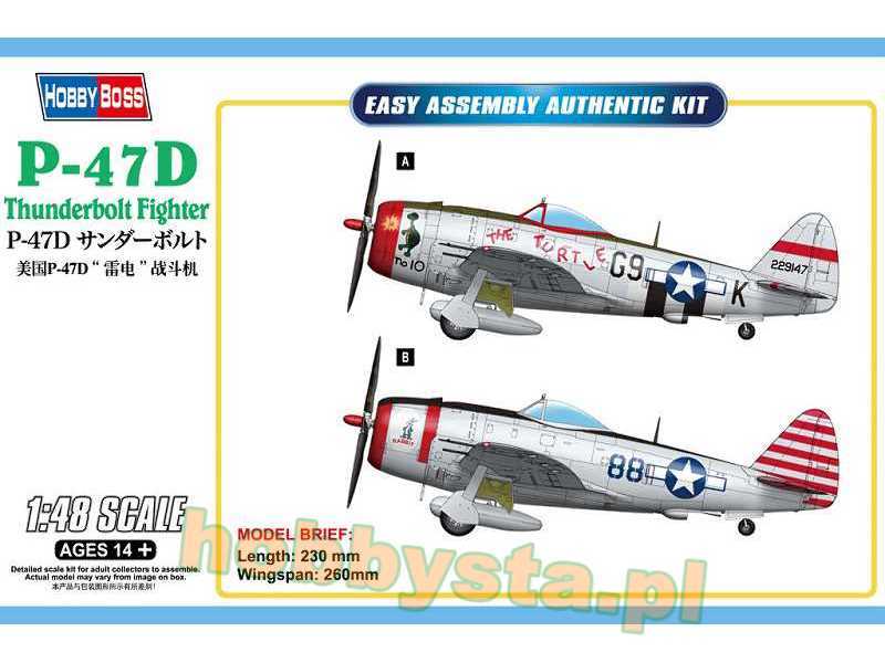 P-47d Thunderbolt Fighter - image 1 P-47d Thunderbolt Fighter - image 1