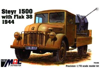Steyer 1500 lorry with Flak 38 - image 1