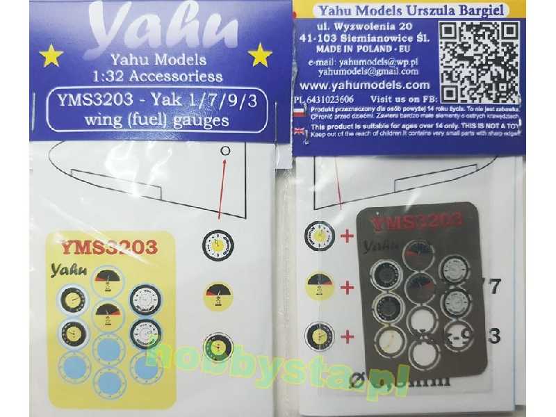 Yak 1 / 7 / 9 / 3 Wing (Fuel) Gauges - image 1