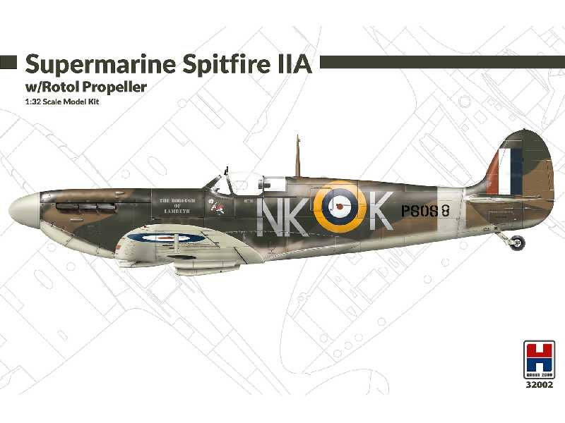 Supermarine Spitfire IIA w/Rotol Propeller - image 1