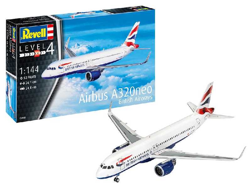 Airbus A320 neo British Airways Model Set - image 1