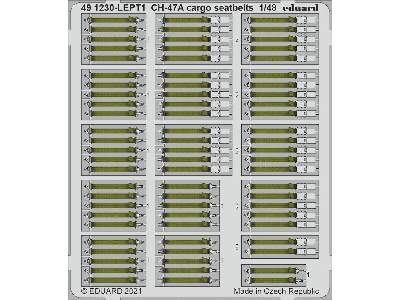 CH-47A cargo seatbelts 1/48 - image 1