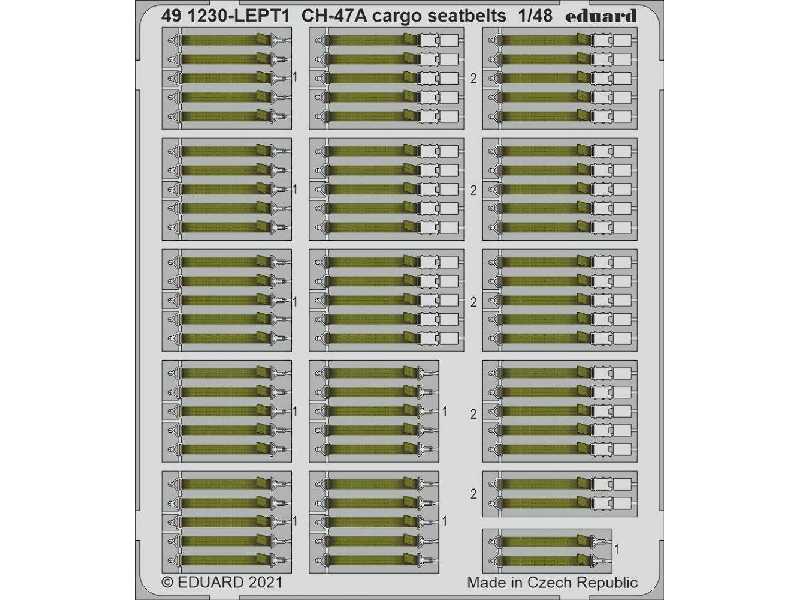 CH-47A cargo seatbelts 1/48 - image 1