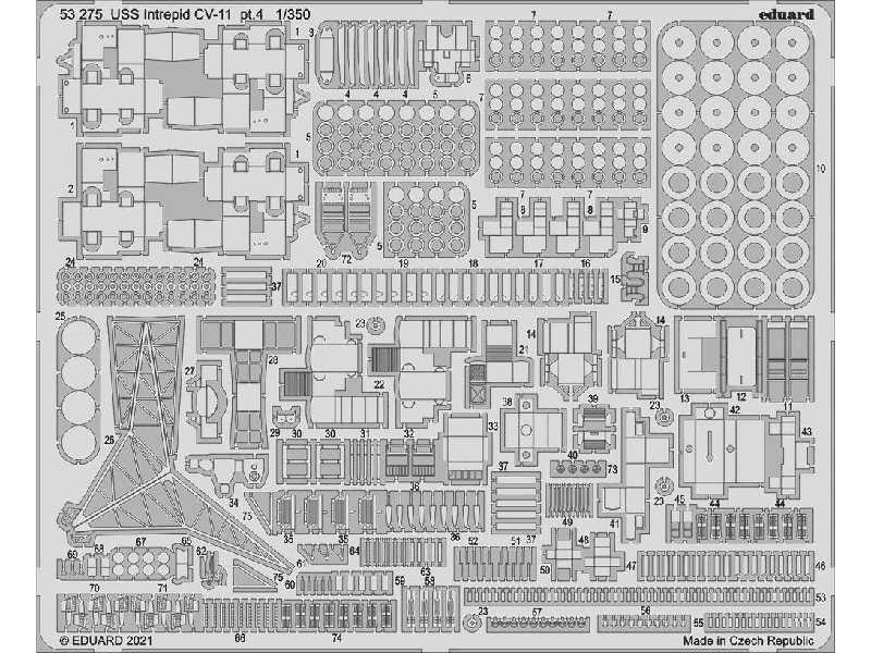 USS Intrepid CV-11 pt.4 1/350 - image 1