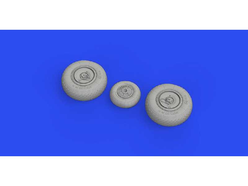 Ar 234B wheels 1/48 - Hobby 2000 - image 1