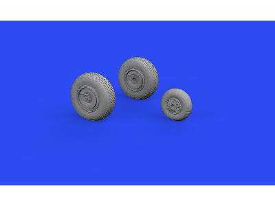 Ar 234B wheels 1/48 - Hobby 2000 - image 2