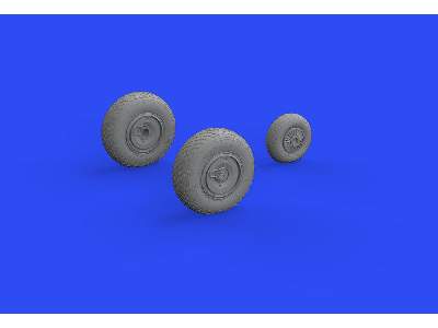 Ar 234B wheels 1/48 - Hobby 2000 - image 3