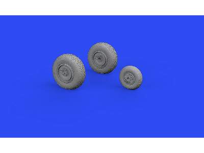 Ar 234B wheels 1/48 - Hobby 2000 - image 6