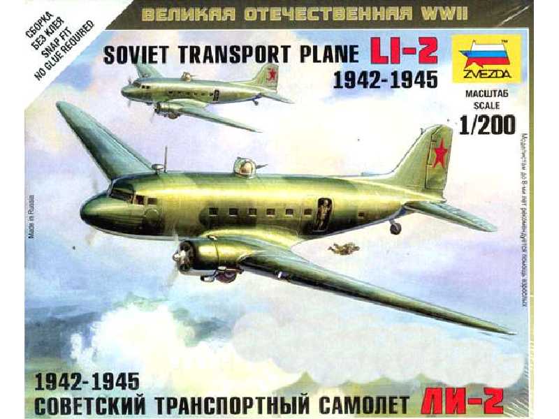 Soviet Transport Plane Li-2 1942-1945 - image 1 Soviet Transport Plane Li-2 1942-1945 - image 1
