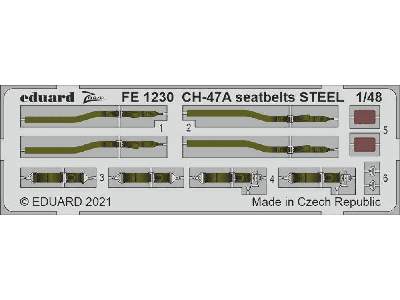 CH-47A seatbelts STEEL 1/48 - image 1